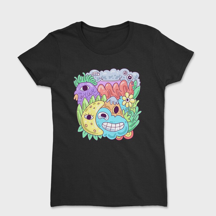 Colorful Creature 40, Tricou Femei