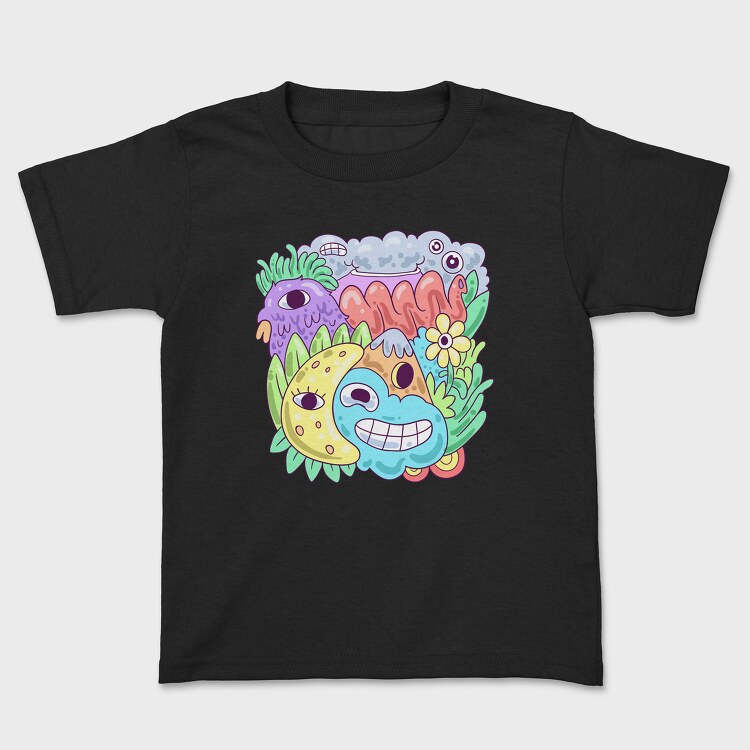 Colorful Creature 40, Tricou Copii