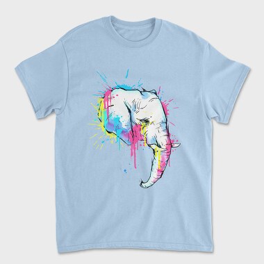 Colorful Elephant, Tricou Barbati (Unisex)