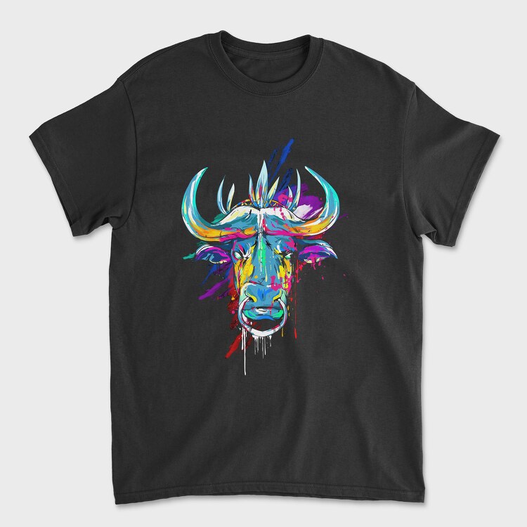 Colorful Ox, Tricou Barbati (Unisex)