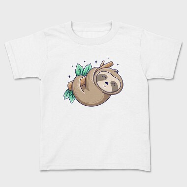 Tricou Copii, Cute Sloth 1