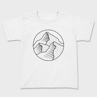 Geometric Landscape 11, Tricou Copii