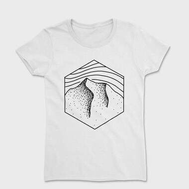 Geometric Landscape 6, Tricou Femei