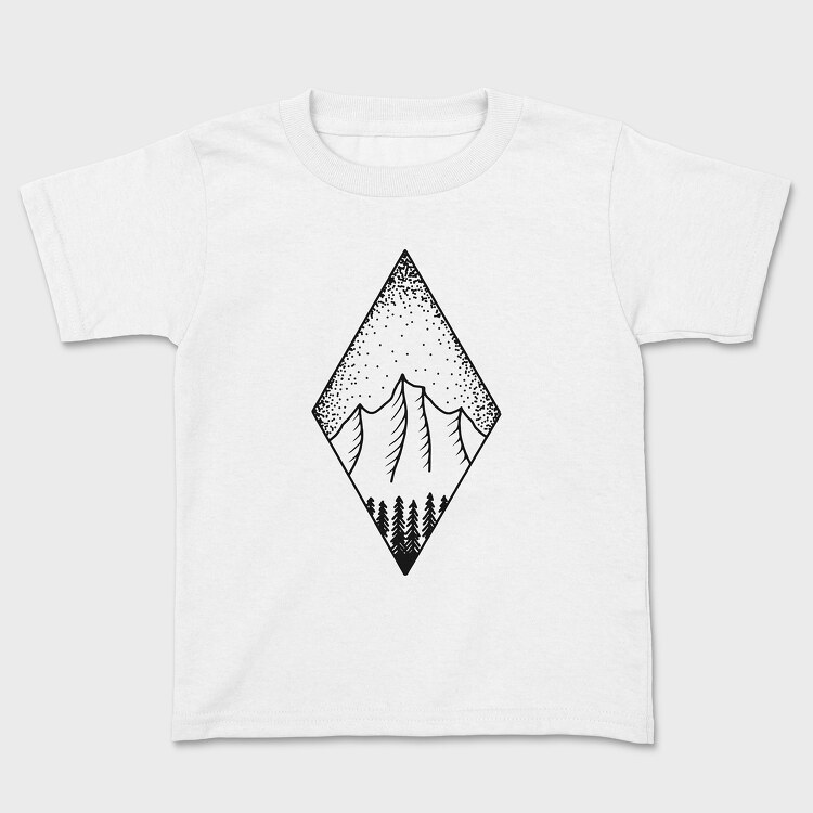 Tricou Copii, Geometric Landscape 7