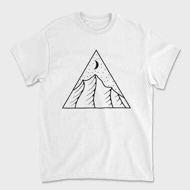 Geometric Landscape 8, Tricou Barbati (Unisex)