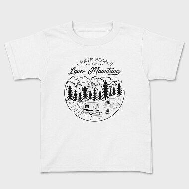 I Hate People and Love Mountains, Tricou Copii