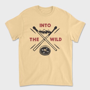 Into the Wild, Tricou Barbati (Unisex)