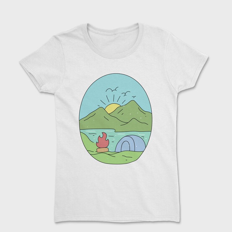 Landscape Nature 11, Tricou Femei