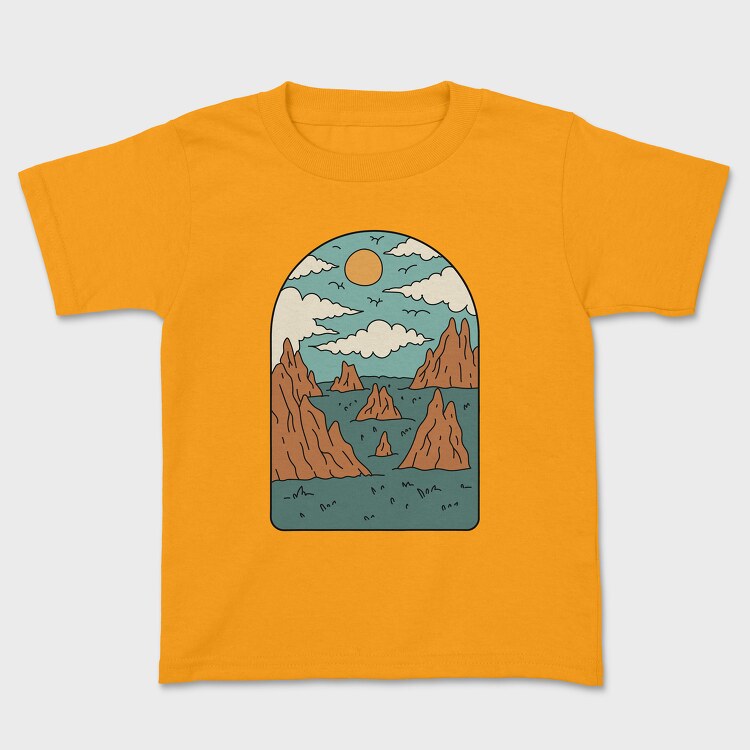 Landscape Nature, Tricou Copii