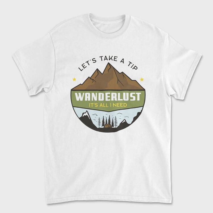 Lets Take a Trip, Tricou Barbati (Unisex)