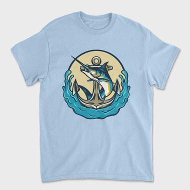 Marlin Fish, Tricou Barbati (Unisex)