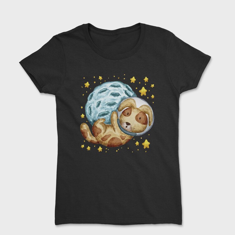 Tricou Femei, Moon Dog