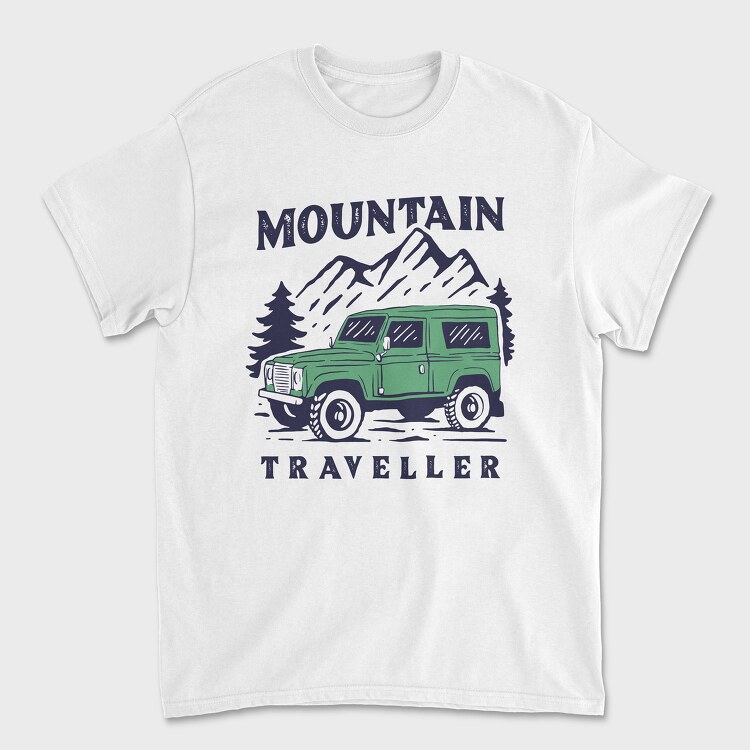 Tricou Barbati (Unisex), Mountain Traveller