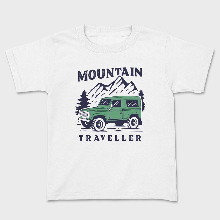 Tricou Copii, Mountain Traveller