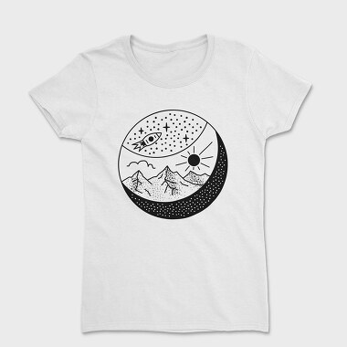 Mountains Galaxy, Tricou Femei