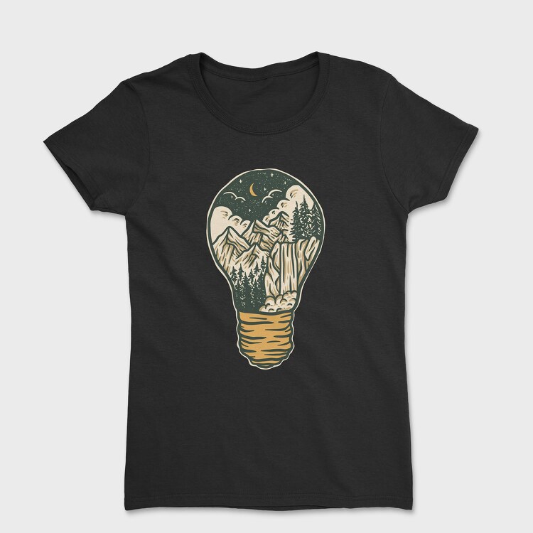 Tricou Femei, Night Lamp