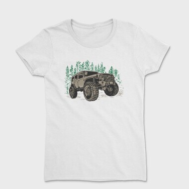 Offroad Jeep, Tricou Femei