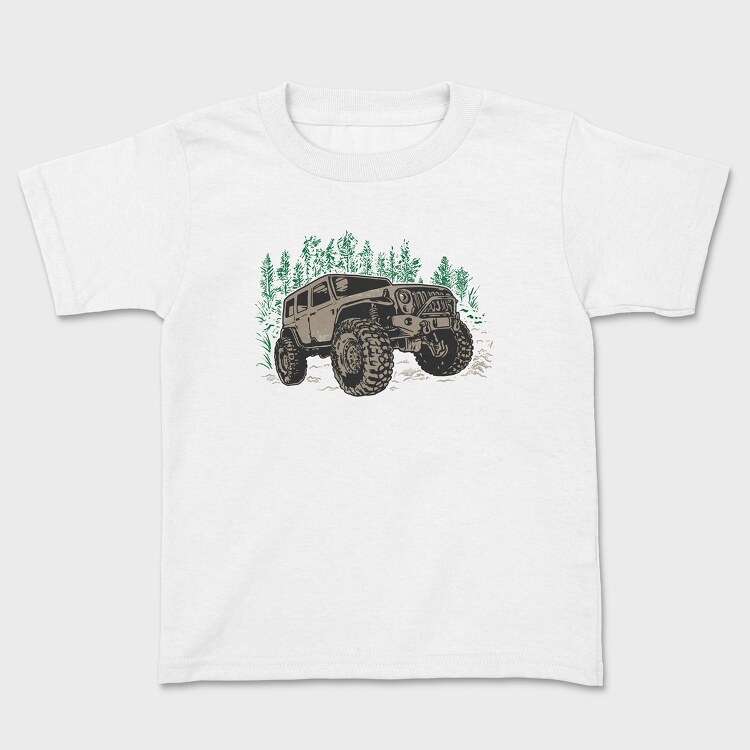 Offroad Jeep, Tricou Copii