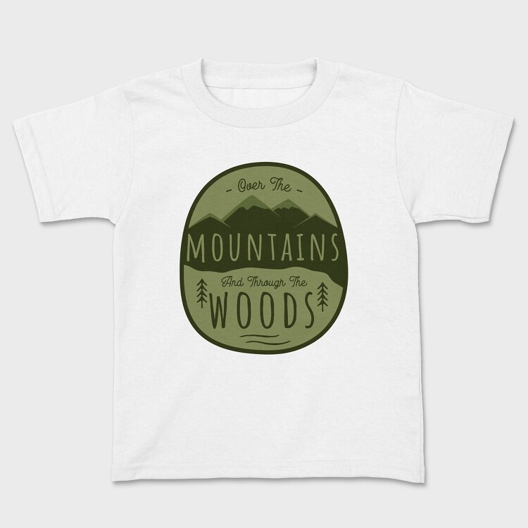 Tricou Copii, Over the Mountains