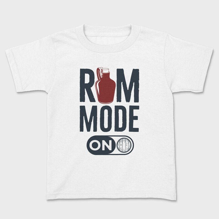 Tricou Copii, Rum Mode On