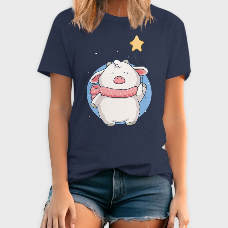 Cute Lamb, Tricou Barbati (Unisex)