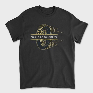 Speed Demon, Tricou Barbati (Unisex)