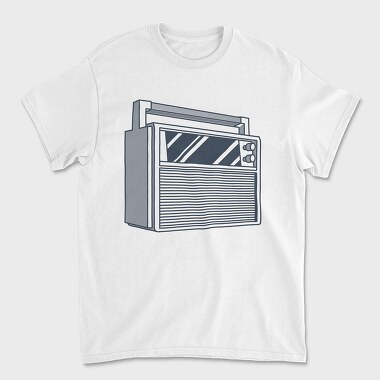 Tricou Barbati (Unisex), Vintage Audio Illustration 4