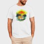Happy Camper Sunset, Tricou Barbati (Unisex)