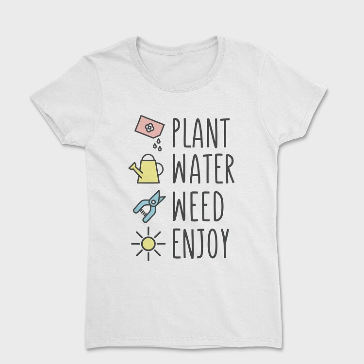 Enjoy Gardening, Tricou Femei