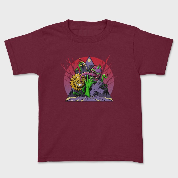 PlantsVSZombies Illustration, Tricou Copii