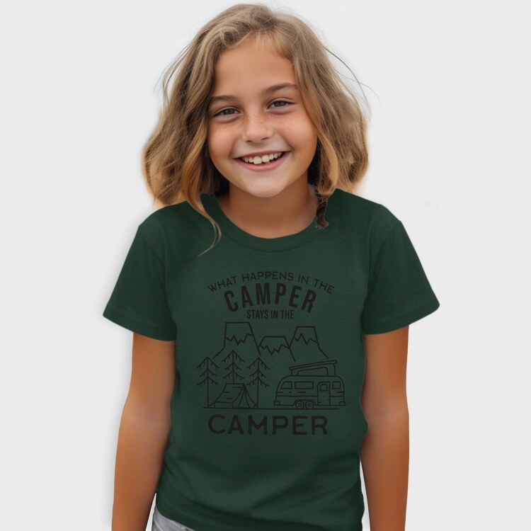 What Happens in the Camper, Tricou Copii