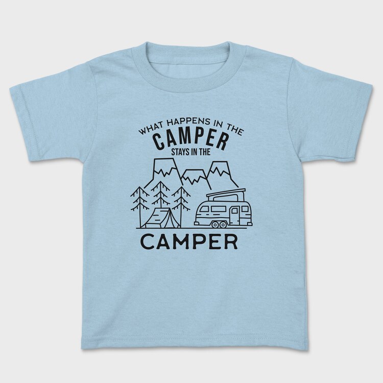 What Happens in the Camper, Tricou Copii