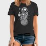 Space Coffee Astronaut, Tricou Barbati (Unisex)
