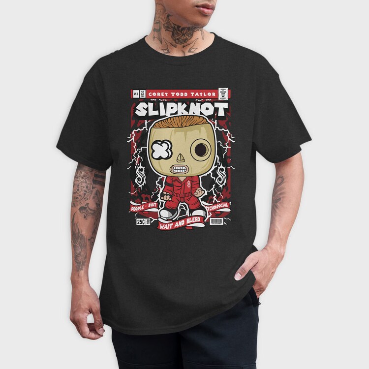 Corey Taylor Slipknot, Tricou Barbati (Unisex)
