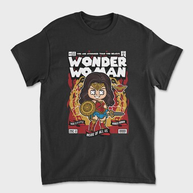 Wonder Woman, Tricou Barbati (Unisex)