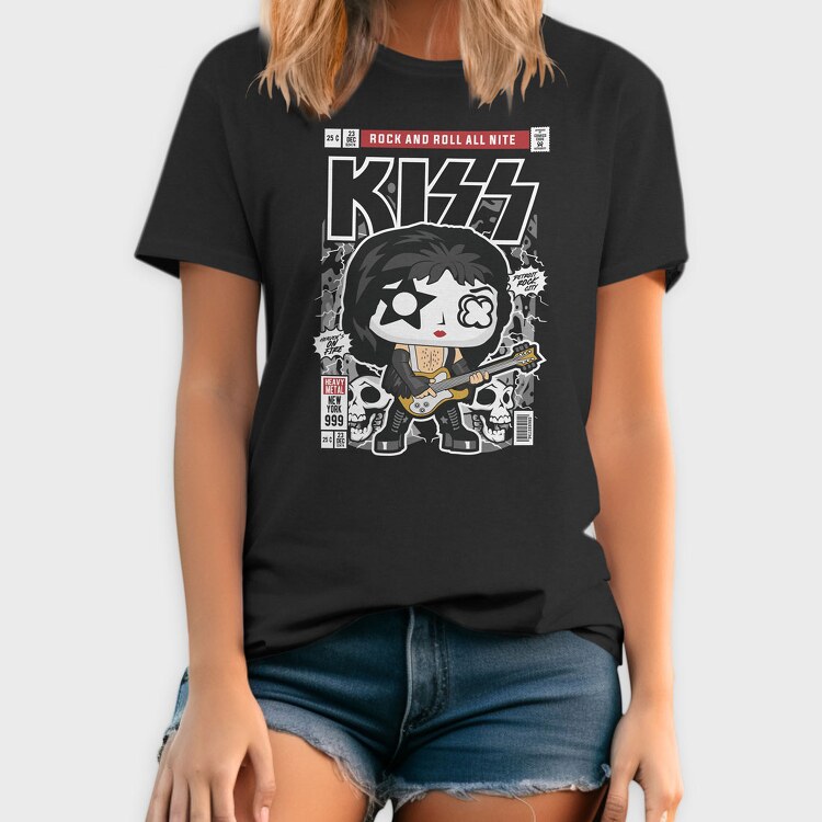 Kiss, Tricou Barbati (Unisex)