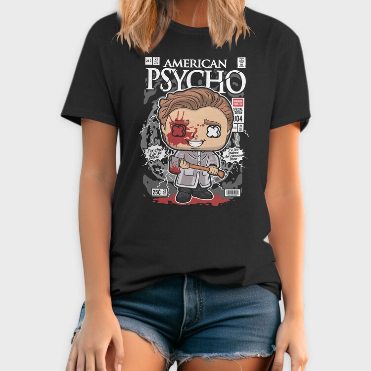 American Psycho Patrick Bateman, Tricou Barbati (Unisex)