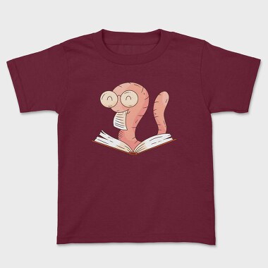 Tricou Copii, Reading Worm