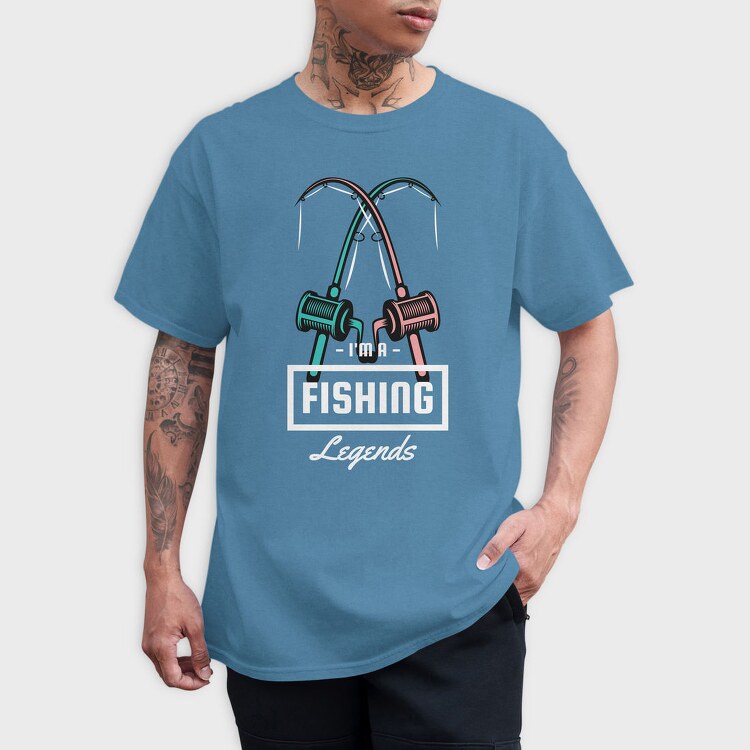 Fishing Duel, Tricou Barbati (Unisex)