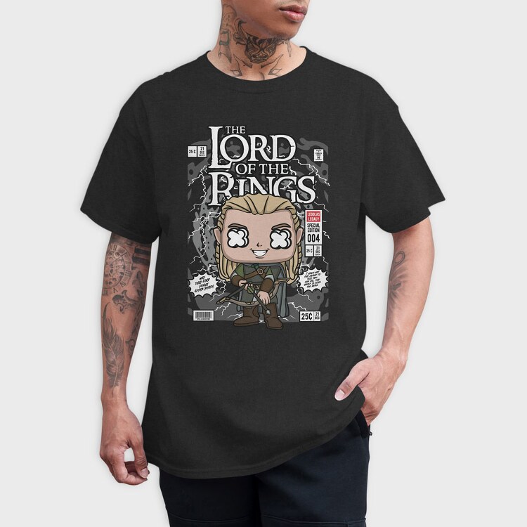 Legolas Lord Of The Rings, Tricou Barbati (Unisex)