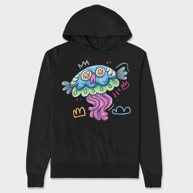 Colorful Creature 30, Hanorac Oversize Barbati (Unisex)