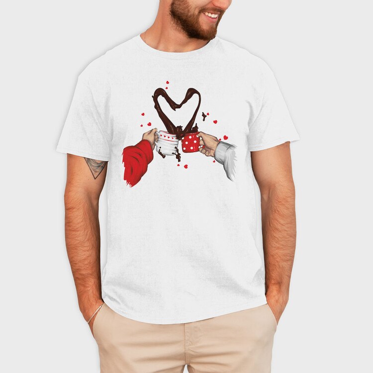 Chocolate Love Splash, Tricou Barbati (Unisex)