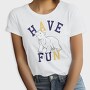 Polar Bear Have Fun, Tricou Femei