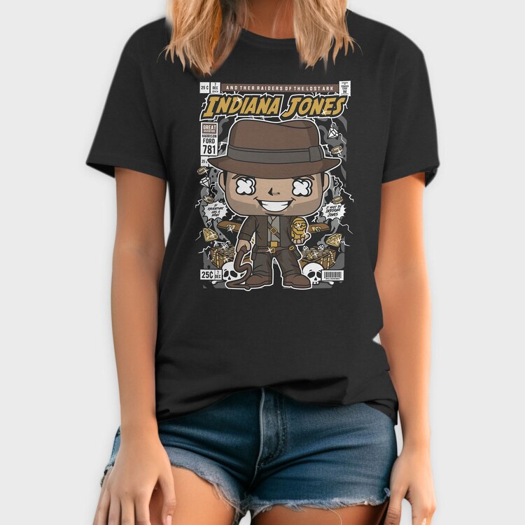 Indiana Jones, Tricou Barbati (Unisex)