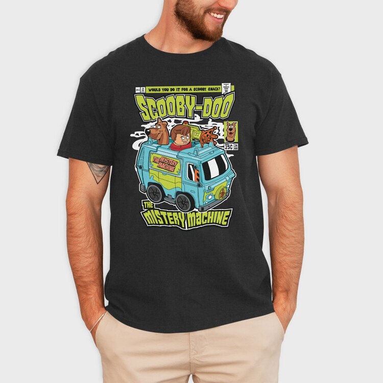 The Mistery Machine, Tricou Barbati (Unisex)