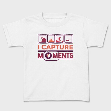 Tricou Copii, I Capture Moments