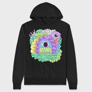 Colorful Creature 38, Hanorac Oversize Barbati (Unisex)