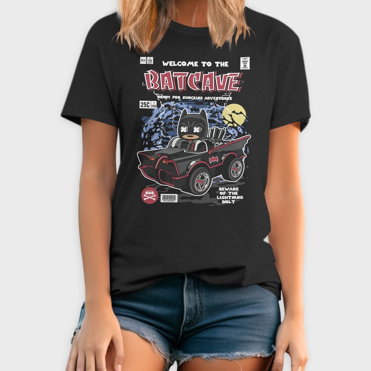 Bat Mobile, Tricou Barbati (Unisex)