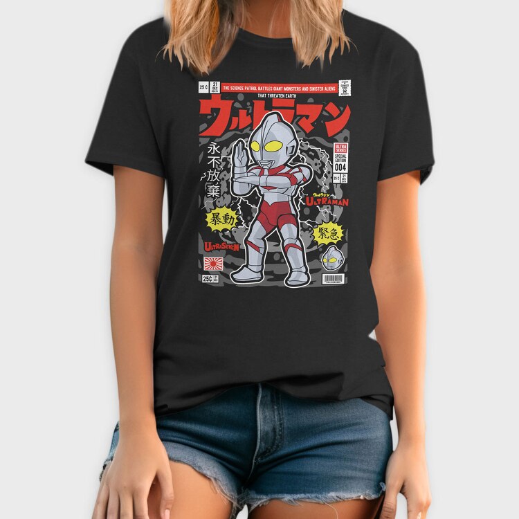 Ultraman, Tricou Barbati (Unisex)