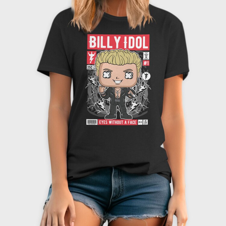 Billy Idol, Tricou Barbati (Unisex)